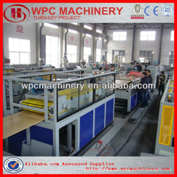 Holz Kunststoff wpc Maschine wpc pvc Tür machen Maschine